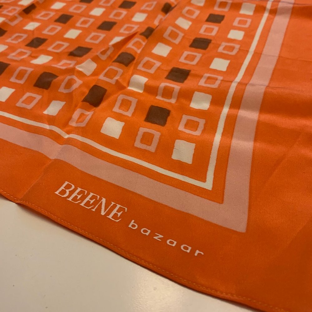 Vintage 100% Silk Scarf